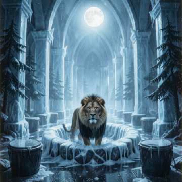 Cover art for The Lion in the Pit